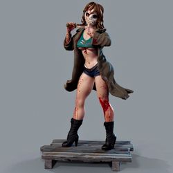 3D model Horror Character STL File fo 3D printed