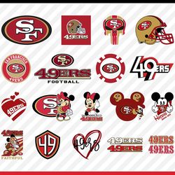 San Francisco 49ers Svg Cut Files, 49ers Logo, 49ers Png Logo, San Francisco Clipart, Svg File for cricut, Nfl Logo Svg