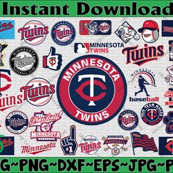 Bundle 33 Files Minnesota Twins Baseball Team Svg, Minnesota Twins Svg, MLB Team  svg, MLB Svg, Png, Dxf, Eps, Jpg