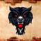 Ferocious Wolf Head Wild Animal Angry Wolf Car Sticker Wall Sticker Vinyl Decal Mural Art Decor Full Color