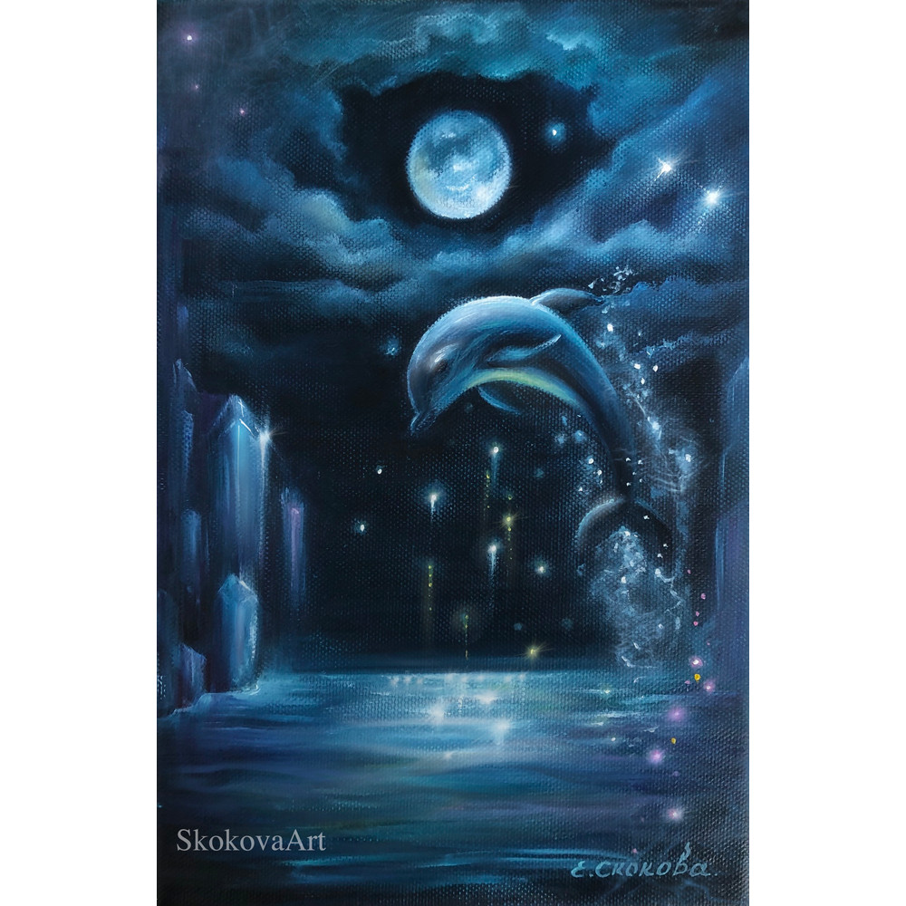 dolphin moon reiki