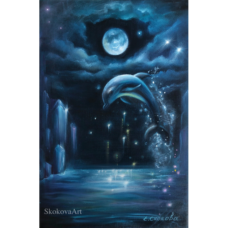dolphin moon reiki