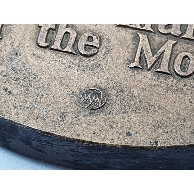 11 Commemorative table medal SPACE N. Armstrong - First Man on the Moon 21.VII.1969.jpg