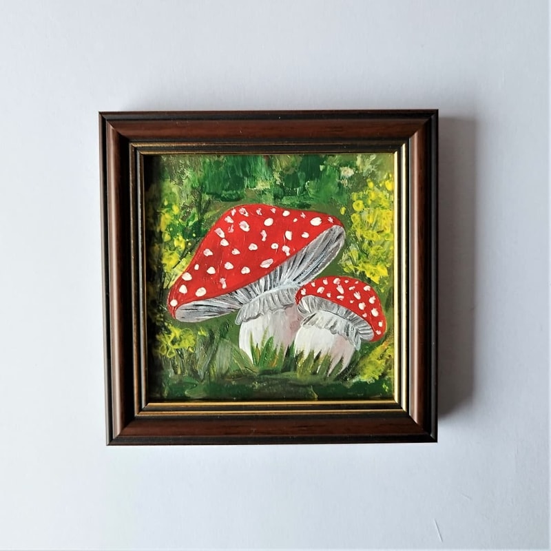 Handwritten-two-mushroom-fly-agaric-by-acrylic-paints-4.jpg