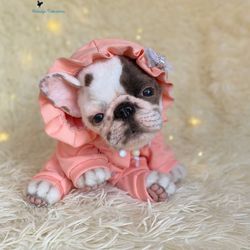 custom order French Bulldog puppy plush toy