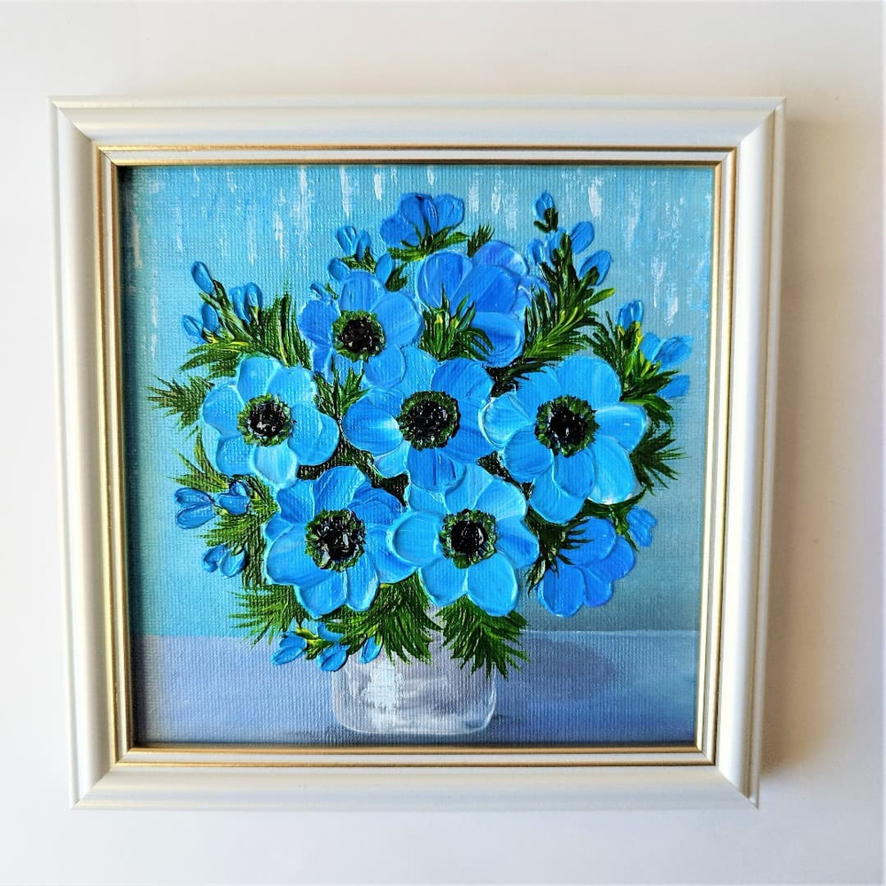 Handwritten-blue-forget-me-nots-bouquet-in-a-vase-by-acrylic-paints-5.jpg
