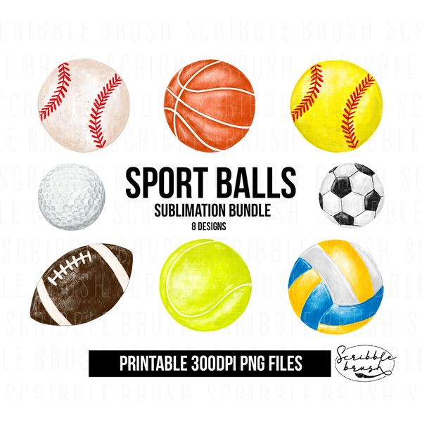 Sport Ball sublimation PNG Bundle.jpg