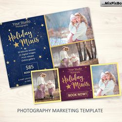 Holiday Mini Session Template