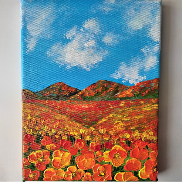Handwritten-landscape-with-california-poppies-by-acrylic-paints-2.jpg