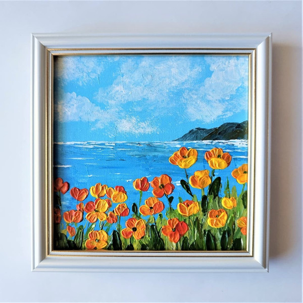 Handwritten-landscape-with-ocean-and-california-poppies-by-acrylic-paints-2.jpg