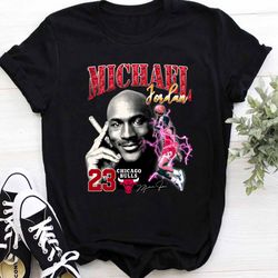 Vintage Michael Jordan Style Sport T Shirt