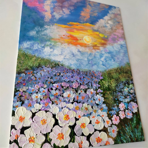 Handwritten-sunset-landscape-in-a-field-of-white-wildflowers-by-acrylic-paints-3.jpg