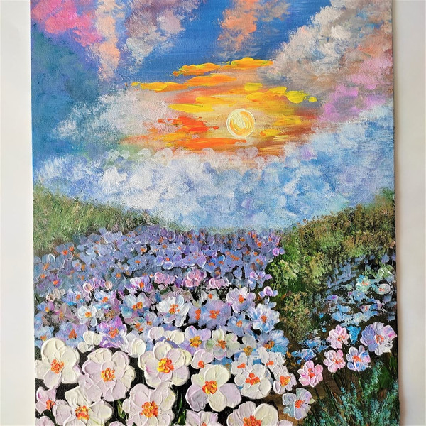 Handwritten-sunset-landscape-in-a-field-of-white-wildflowers-by-acrylic-paints-10.jpg