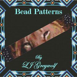 beading pattern of cecil the lion by lj greywolf