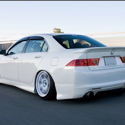 Side skirts Mugen for Honda Accord Euro Cl7 Cl9 2002-2008 Acura TSX