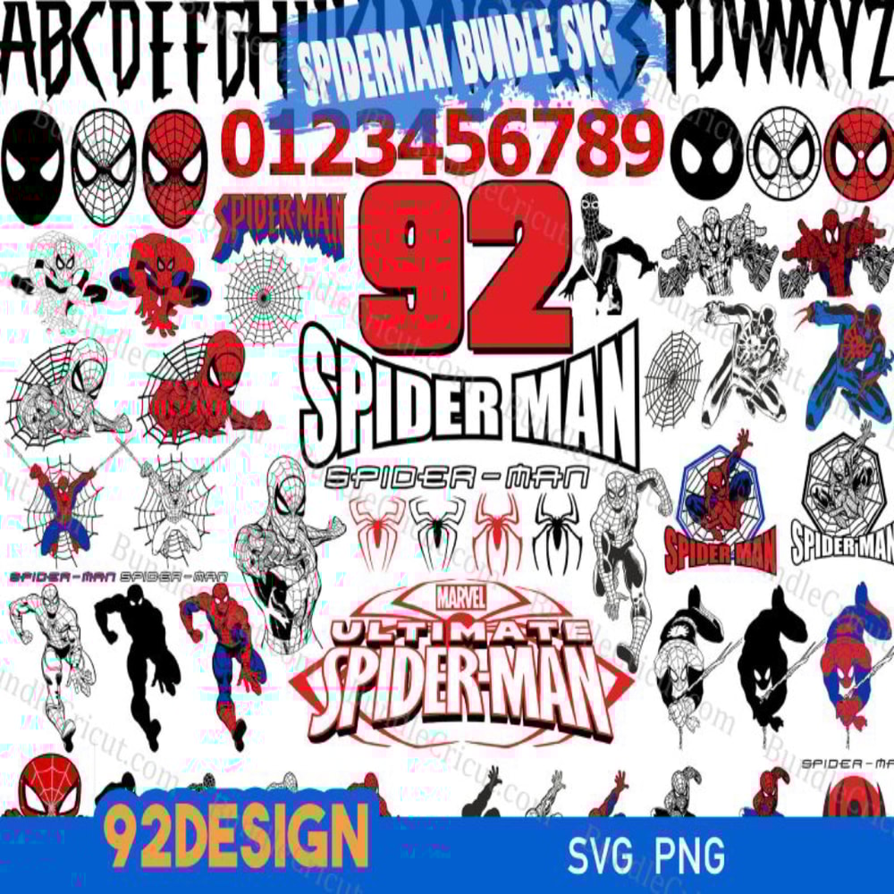 Spiderman Bundle SVG.png