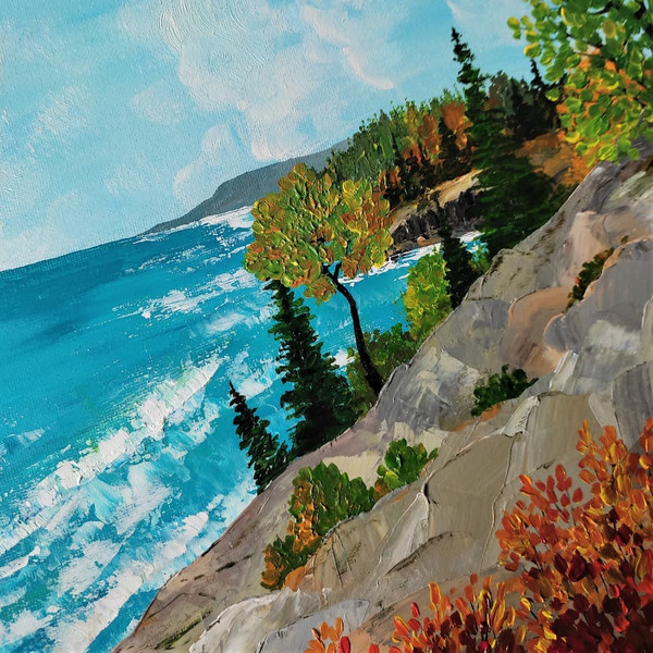 Handwritten-coastal-painting-trees-and-rocks-acadia-national-park-by-acrylic-paints-6.jpg
