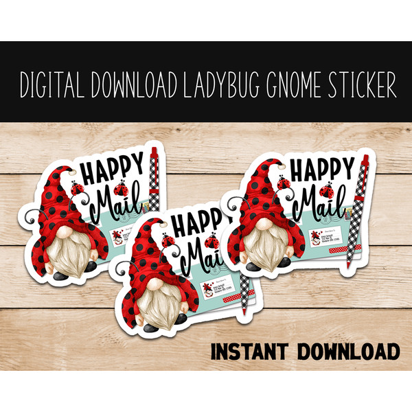 PV Ladybug Gnome Happy Mail With Pen Digital Stickers.jpg