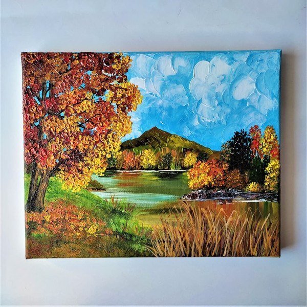 Handwritten-autumn-forest-on-the-lake-shore-by-acrylic-paints-12.jpg