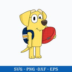 lucky bluey svg, lucky svg, bluey svg, cartoon svg png dxf eps file.