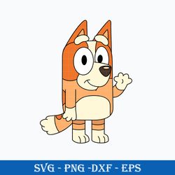 bingo dog svg, bluey svg, cartoon svg png dxf eps digital file.