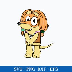 indy dog svg, indy bluey svg, cartoon svg png dxf eps digital file