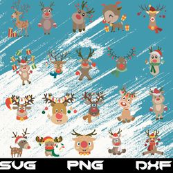 christmas BUNDLE svg, Deer Merry Christmas Png, Christmas Png, Bundle Png, Sublimation Designs, Digital Download