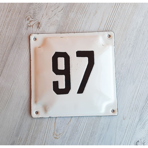 97 address sign house number plate