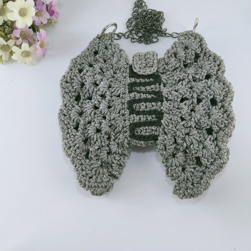 a crochet butterfly bag pattern