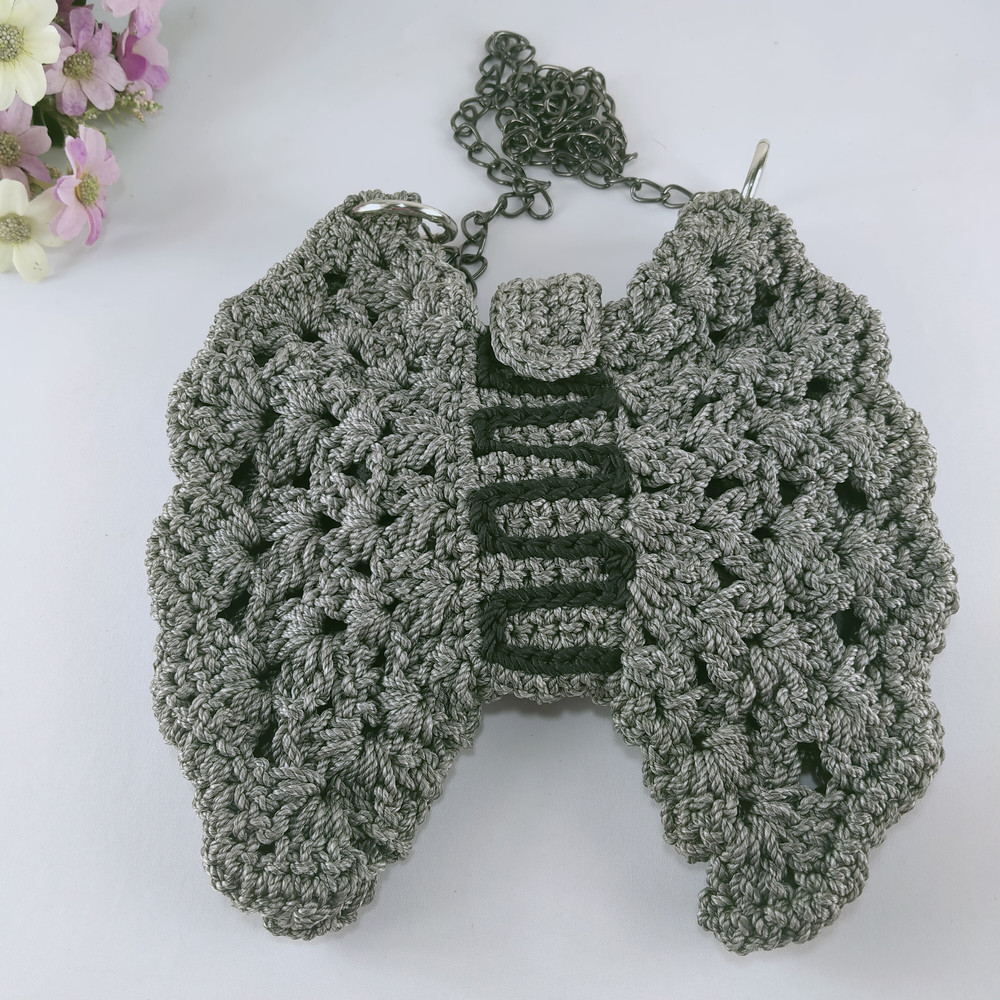 a crochet butterfly bag pattern