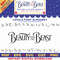Disney Clip Art Beauty and the Beast Bundle Thumbnail Font.png
