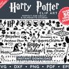 Harry Potter Christmas Clip Art Bundle by SVG Studio Thumbnail.png