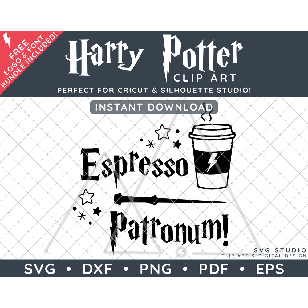 Harry Potter Espresso Patronum Designs Thumbnail2 by SVG Studio.png