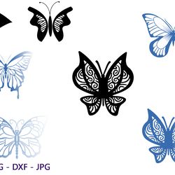 Butterfly svg, Butterfly svg bundle, Layered Butterfly Bundle Cricut SVG Files, Butterflies, Butterfly Svg for Cricut