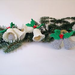 Christmas Bells. Crochet pattern