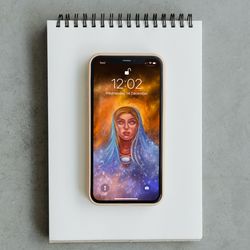 wallpaper, screensaver for phone "women's prayer"