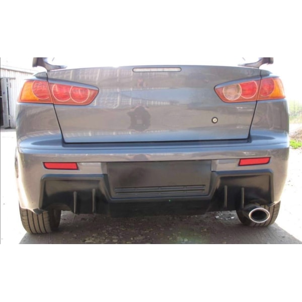 Rear Diffuser For Mitsubishi Lancer X 2007-2017 Evo Style Pa - Inspire ...