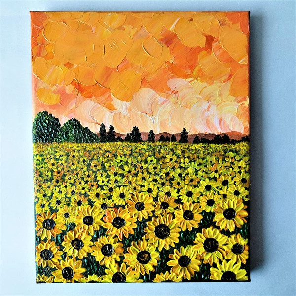 Handwritten-sunset-orange-sky-in-a-field-of-sunflowers-by-acrylic-paint-8.jpg