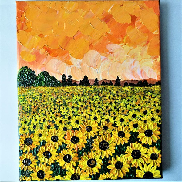 Handwritten-sunset-orange-sky-in-a-field-of-sunflowers-by-acrylic-paint-9.jpg