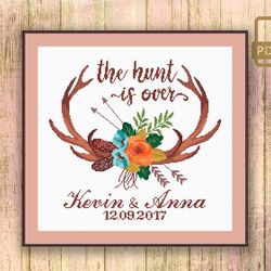 The Hunt Is Over Cross Stitch Pattern