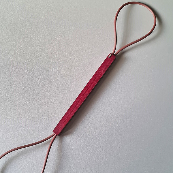 long rectangular bar rubber cord loop