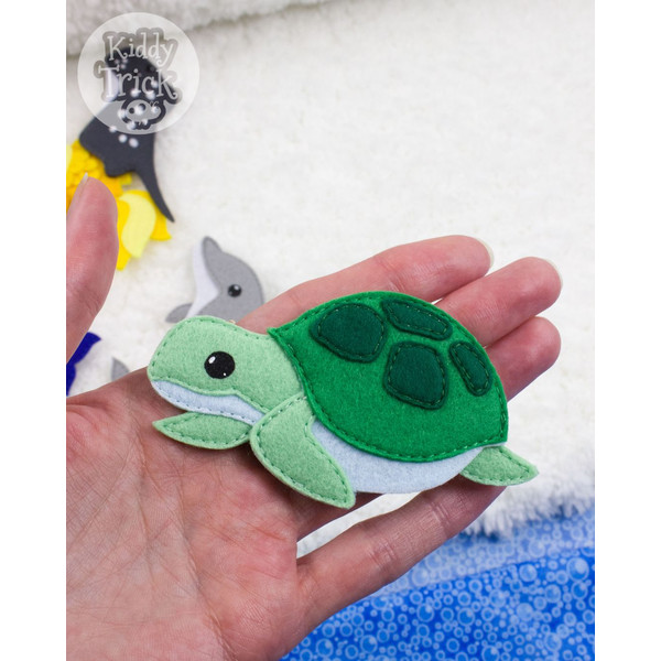 felt sea turtle