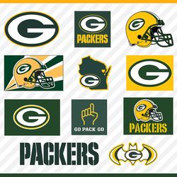 Green Bay Packers Svg Files, Packers Logo Svg, Packers Png Logo, Clipart Bundle, Nfl Logo