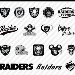Las Vegas Raiders Svg Cut Files, Raiders Logo Svg, Raiders Png Logo, Clipart Bundle, Nfl Logo