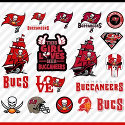 Tampa Bay Buccaneers Svg Cut Files, Buccaneers Logo Svg, Buccaneers Png Logo, Clipart Bundle, Nfl Logo