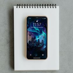 wallpaper, screensaver for phone "with you on the milky way"