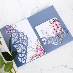 Elegant invitation svg | Wedding invitation template | Birthday invitation | Svg cut files