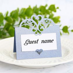 lace place card template | wedding place card svg | tent card template | wedding svg | svg files for cricut, silhouette