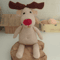 Fawn knitting pattern Moose crochet pattern, crochet reindeer, Christmas reindeer