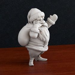 Santa Claus, Home decor. Figurine miniature. 3D model